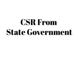 CSR From State Government