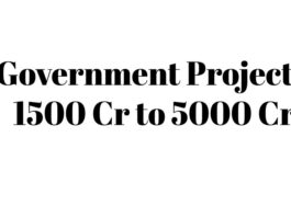 Government Projects - 1500 Cr to 5000 Cr