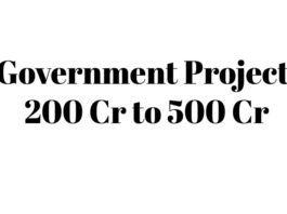 Government Projects - 200 Cr to 500 Cr